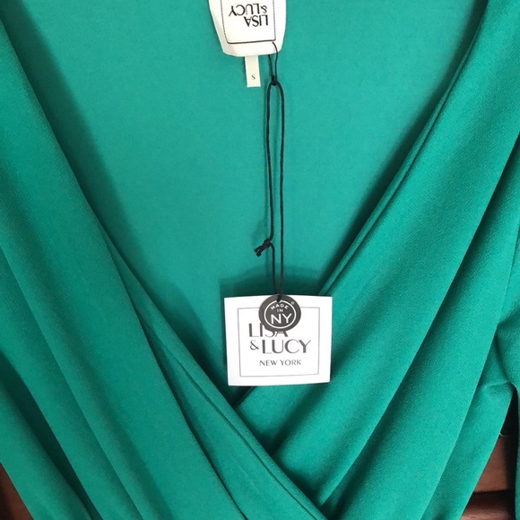 🎉HP!🎉 Lisa & Lucy faux wrap dress - Picture 3 of 3